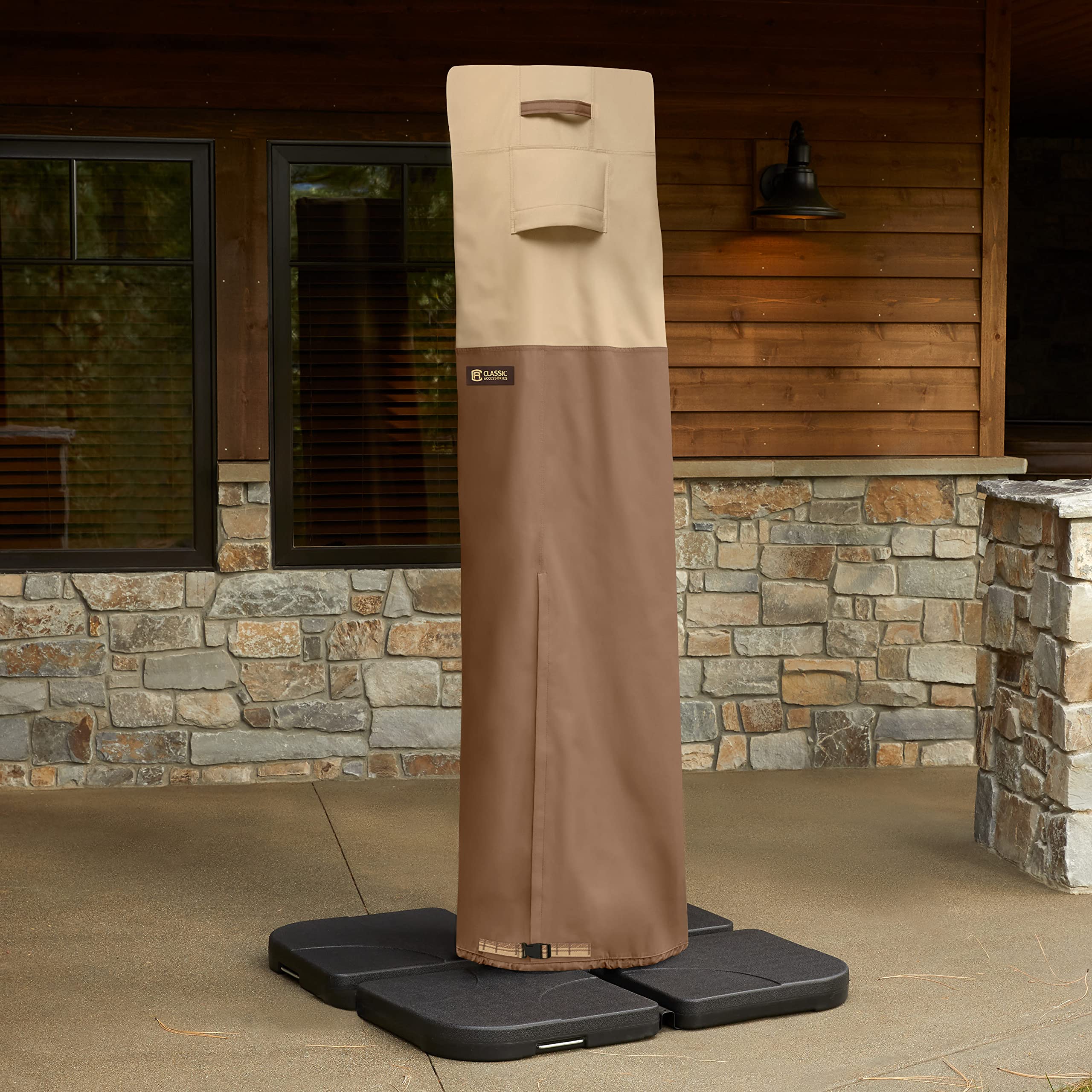 Waterproof Offset Umbrella Cover 13ft - Patio Furniture Protection for Outdoor Use
