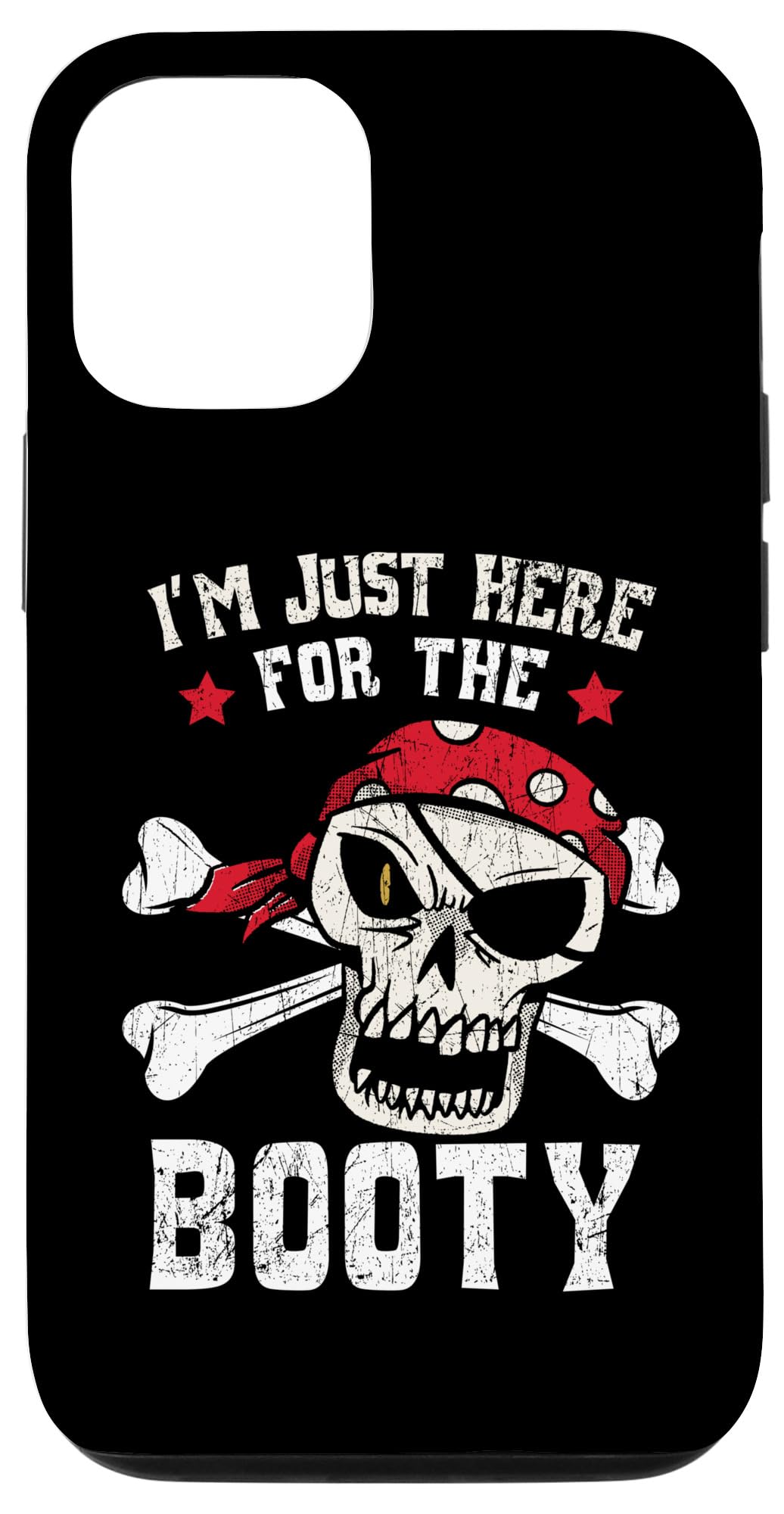 iPhone 12/12 Pro Pirate Lover Case - Caribbean Pirate Design with 