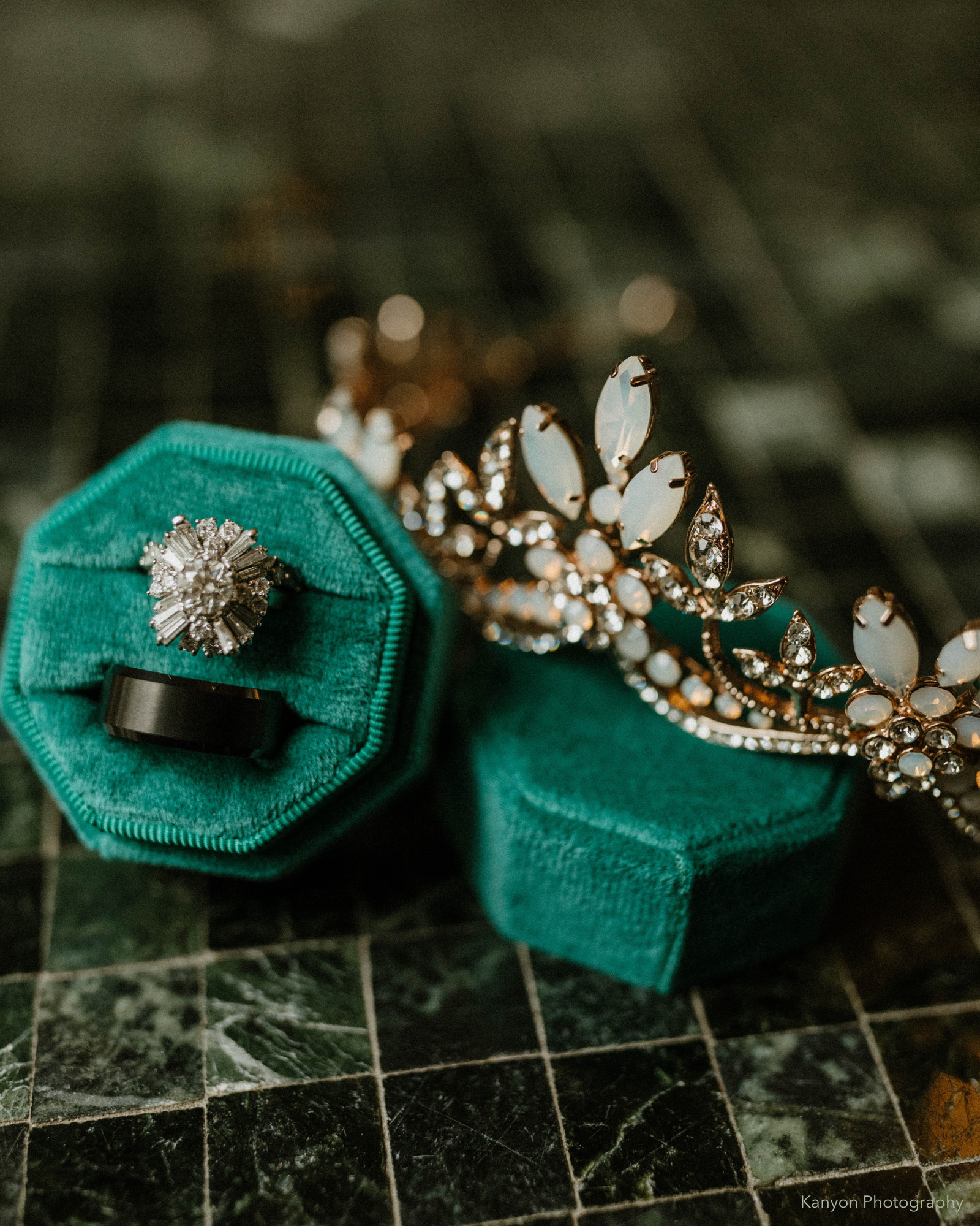 Jolie Opal Crown - Elegant Handcrafted Tiara for Weddings, Prom & Special Occasions | Perfect Bridal Accessory & Gift for Women