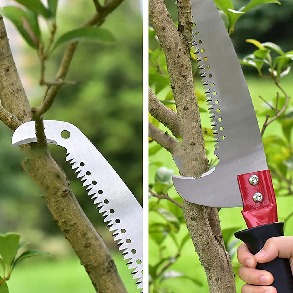 7.2M Telescopic Pruning Saw - Fruit Tree & Hedge Trimmer for Garden Care