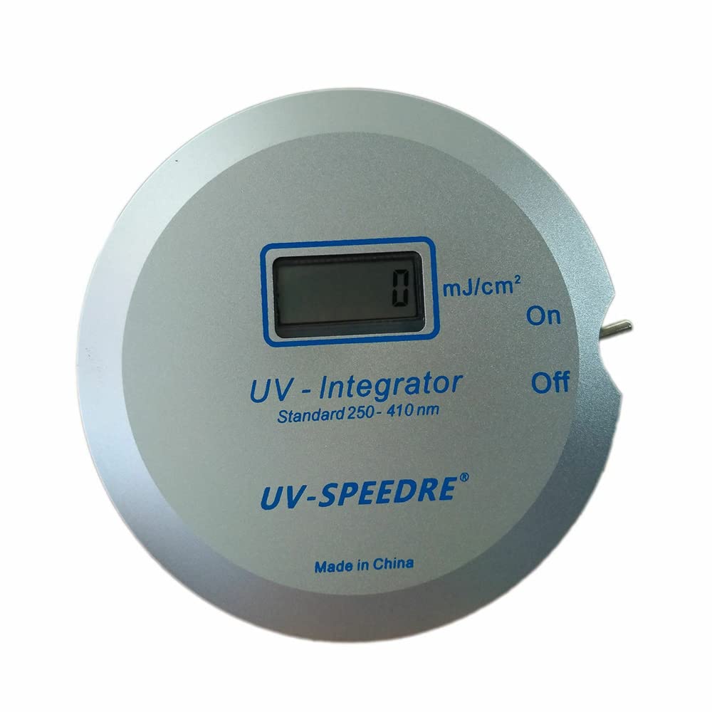 RUNAAJA UV-150 UV Integrator Radiometer | UV Energy Meter Tester | 250-410nm Wavelength | 0-5000mW/cm² Range | for UV Curing, Printing & Disinfection Applications
