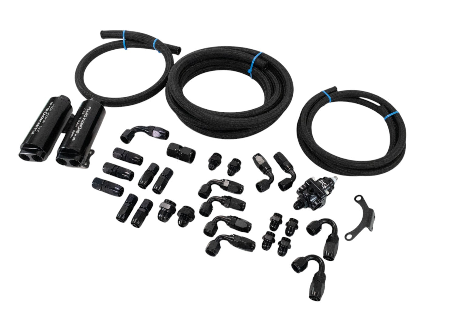 Extreme Swap Fuel System Plumbing Kit - Dual 8AN Feed for High-Performance Vehicles (Compatible with Up to 6GPM Pump) - Perfect for Racing, Off-Road & Engine Upgrades