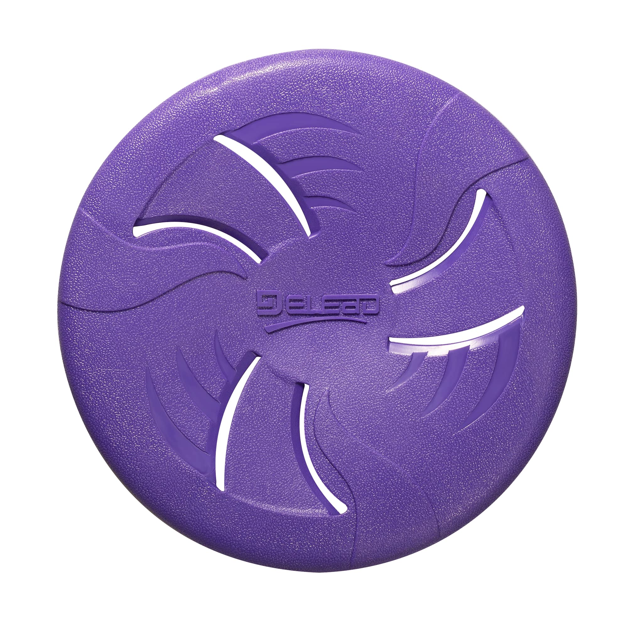 HONGEZEY Durable Dog Flying Disc - Indestructible Fetch Toy for Medium & Large Dogs - Soft, Lightweight & Water Floating - Safe for Teeth - Perfect for Outdoor Play, Beach & Backyard Fun
