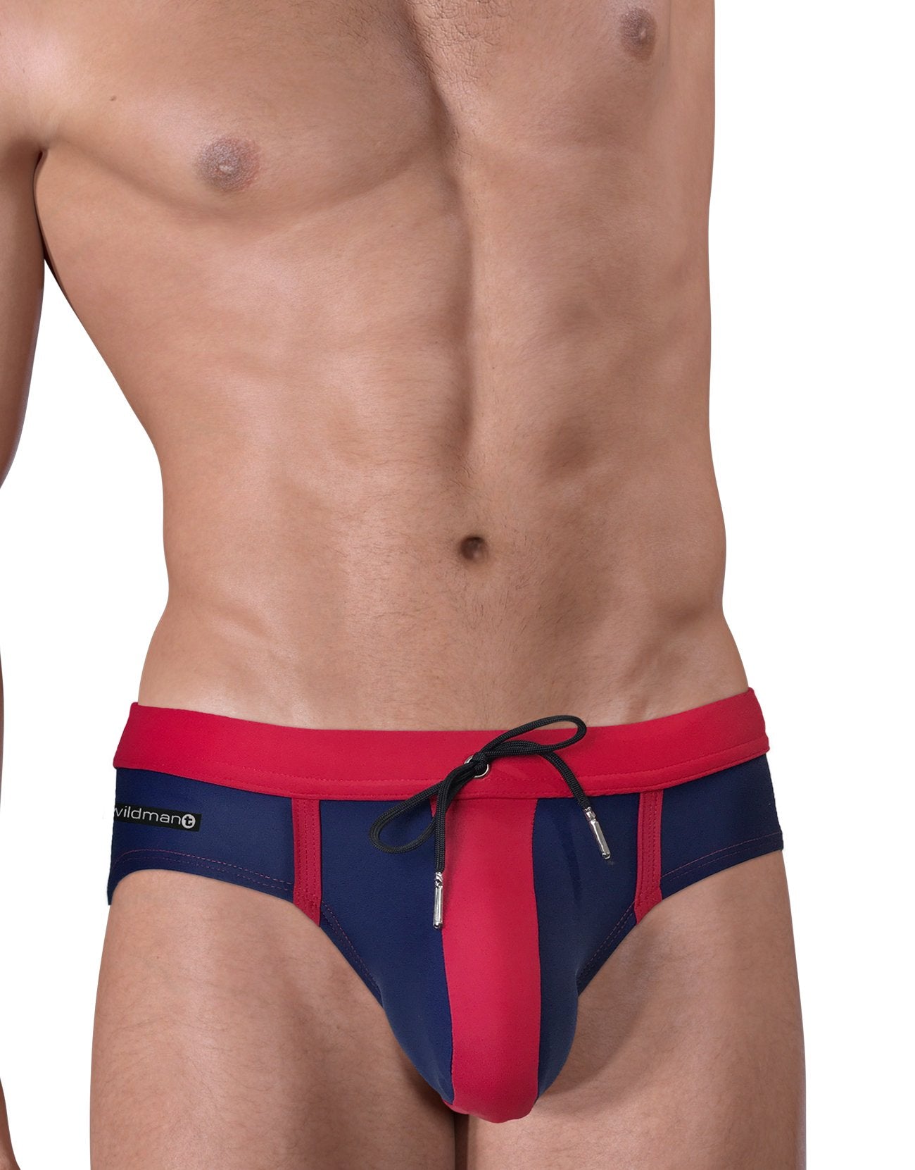 Wildmant Moby Big Boy Pouch Swim Trunks - Quick Dry Men's Swimwear with Pouch Support for Beach, Pool & Water Sports