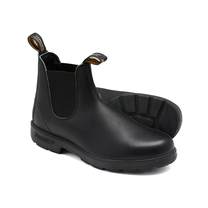 Blundstone 510 Original Black Leather Chelsea Boots for Men & Women - Comfortable Slip-On Ankle Boots for Work, Outdoor & Casual Wear