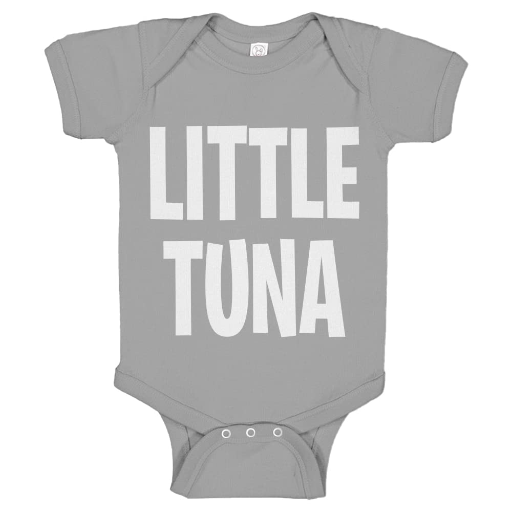 Baby Romper Little Tuna - 100% Cotton Infant Bodysuit for Newborns & Toddlers | Soft & Comfortable Outfit for Playtime, Daycare & Family Photos