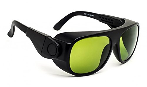Light Green Polycarbonate Safety Glasses for Hot Glass Furnace - Adjustable Arms & Durable Frame | Perfect for Glassblowing, Kiln Work & High-Temperature Workshops