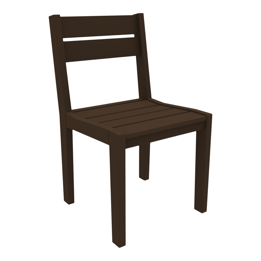 Stylish Coastline Cafe Dining Chair - Modern Wooden Bistro Chair for Kitchen, Restaurant & Patio - Perfect for Home, Cafe & Outdoor Dining