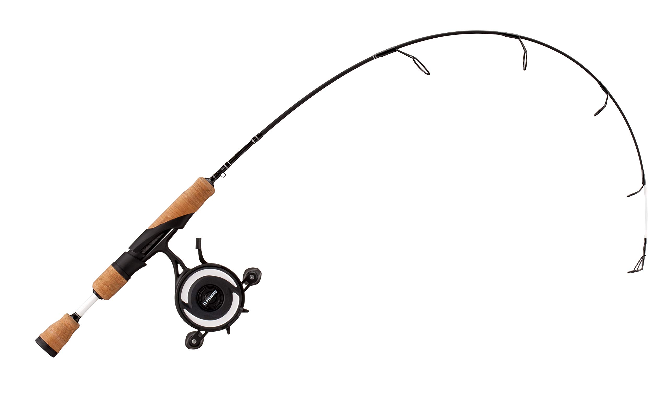 13 Fishing Freefall XL/Omen Ice Inline Ice Fishing Combos - Premium Ice Fishing Rod and Reel Combos for Winter Angling - Perfect for Ice Fishing in Lakes and Ponds