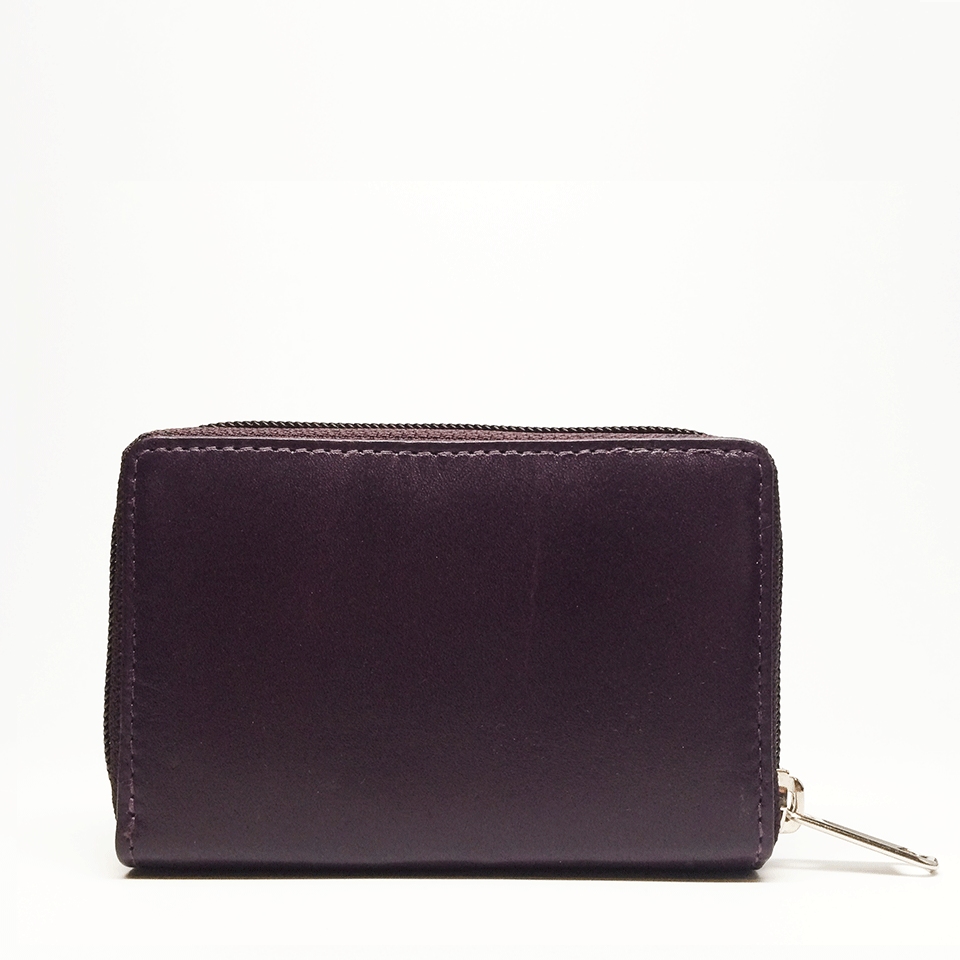 RFID Blocking Accordion Zip Wallet - Slim Multi-Pocket Travel & Everyday Use Wallet for Men & Women