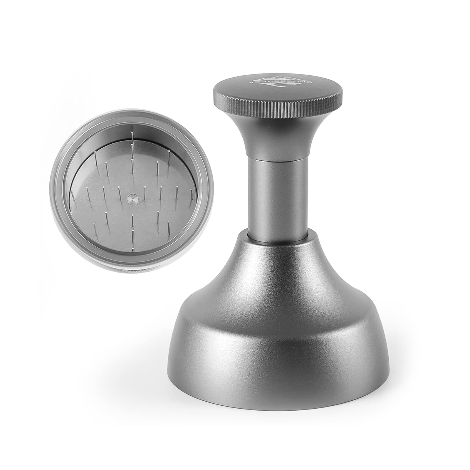 58mm Espresso Distributor - Stainless Steel Coffee Leveler for Portafilter | Perfect Barista Tool for Home & Cafe Use