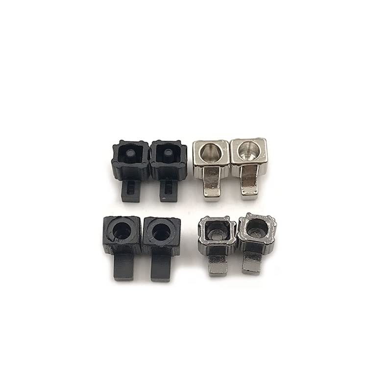 10pcs Metal Left Right Slider Buckle Lock Latch Bracket for Nintendo Switch Joy-Con Loose Repair Tool Parts - NS JoyCon Controller Replacement (Plastic Original) - Fix Loose Joy-Con for Better Gaming Experience