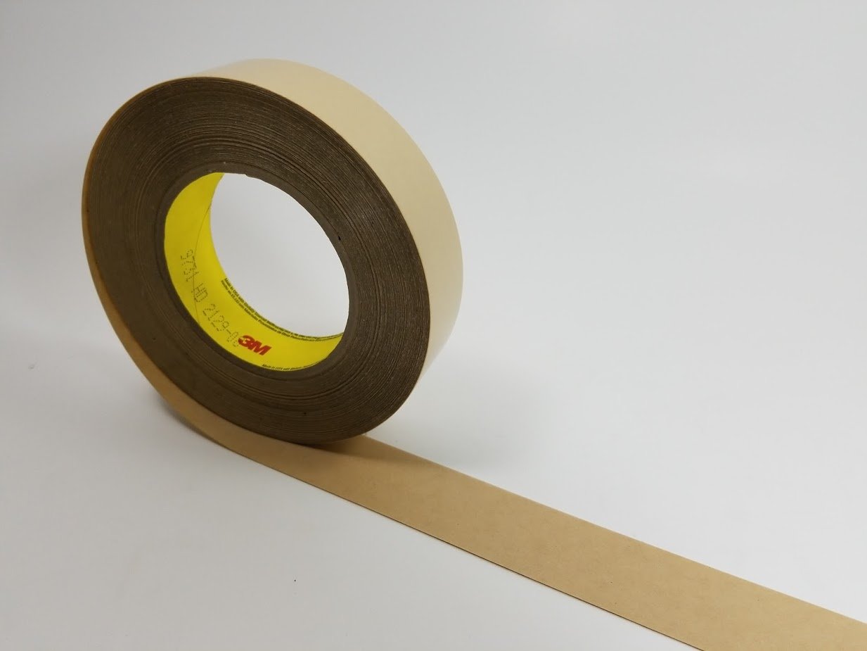 3M 9731 Clear Bonding Tape - 1 Inch x 36 Yards Heavy Duty Double Sided Adhesive - 6.2 Mil Thickness with Kraft Paper Liner - Ideal for Crafts, DIY Projects, Home Repairs & Office Use - 95405 (Price per Roll)