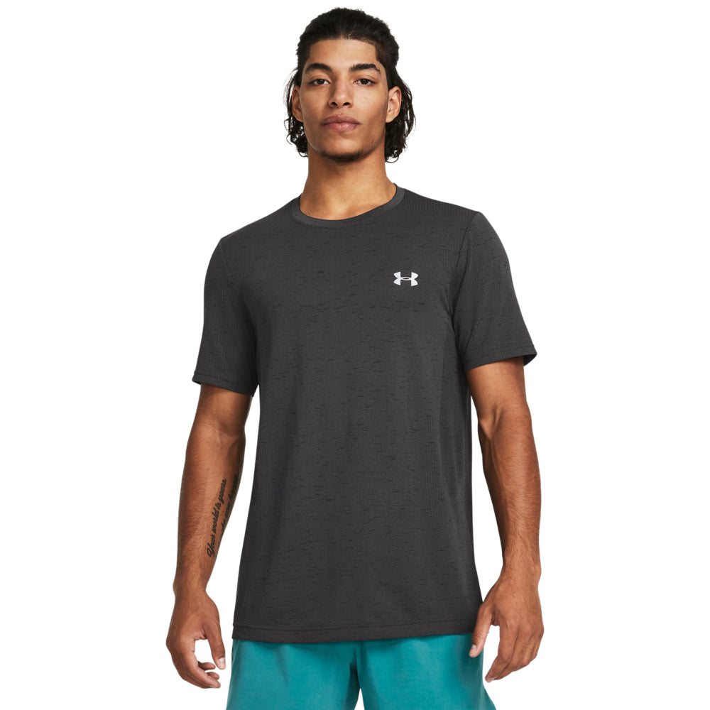 UA Vanish Seamless Men's Workout T-Shirt - Moisture Wicking Athletic Top for Running, Gym & Training - Lightweight Breathable Performance Shirt