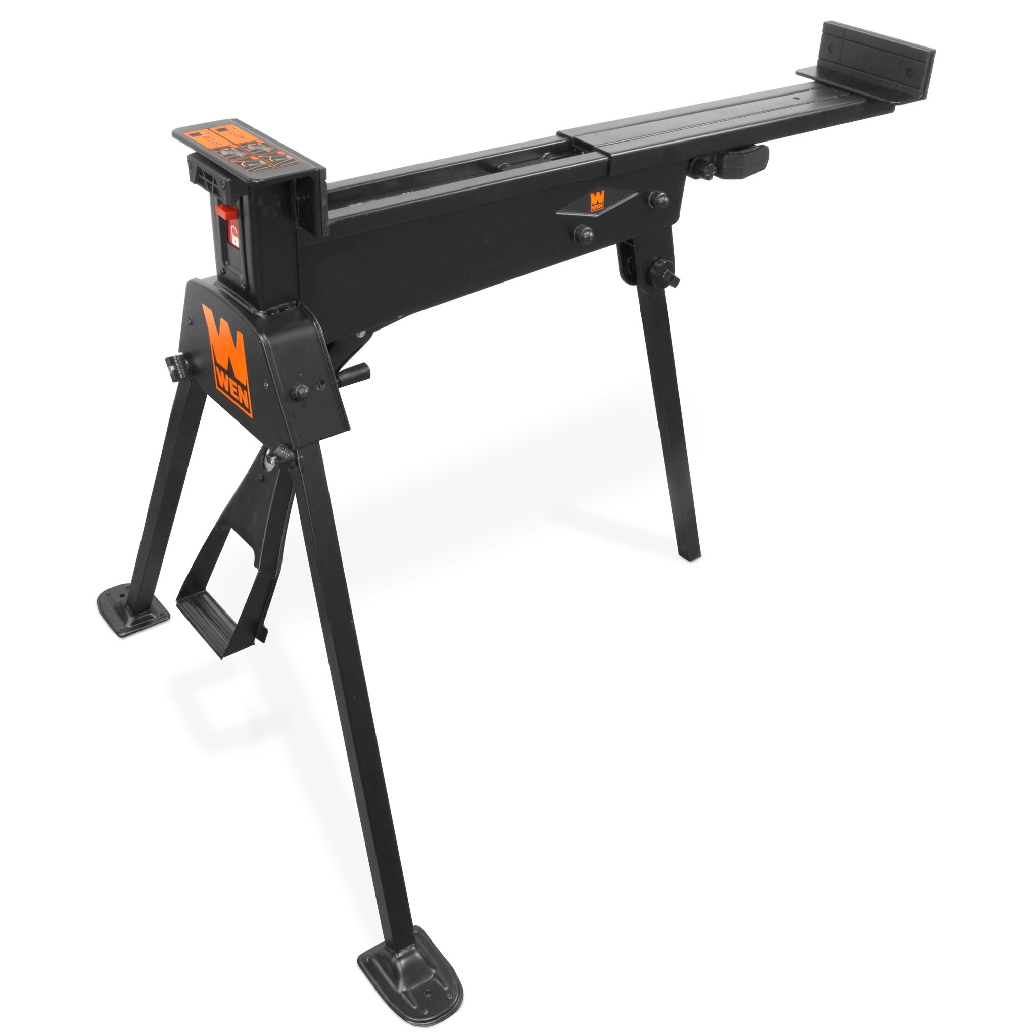 WEN WA601 Heavy Duty Portable Saw Horse - 600 LB Capacity Workbench for Woodworking, DIY Projects & Jobsite Support - Perfect for Contractors, Carpenters & Home Improvement