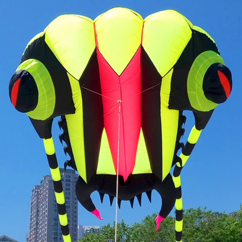 YXXJJ Large Ripstop Nylon Kite for Adults - Durable, Foldable Soft Kite with Excellent Flight Performance (7sqm B) - Perfect for Beach Outings, Park Picnics & Outdoor Family Fun