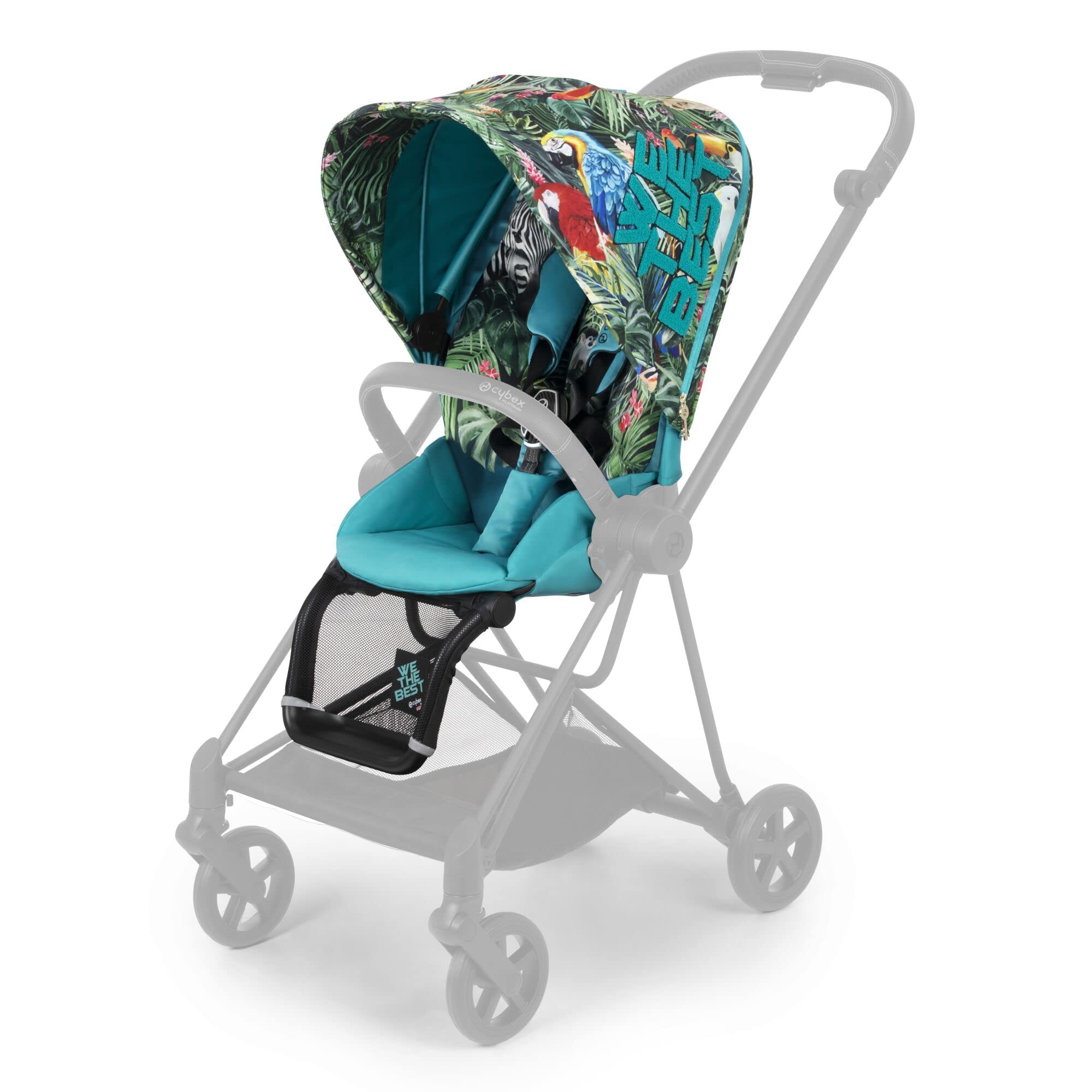 CYBEX by DJ Khaled We The Best MIOS Compact Lightweight Baby Stroller with One-Hand Fold, Reversible Seat & Adjustable Leg Rest - Perfect for Travel, Shopping & City Walks