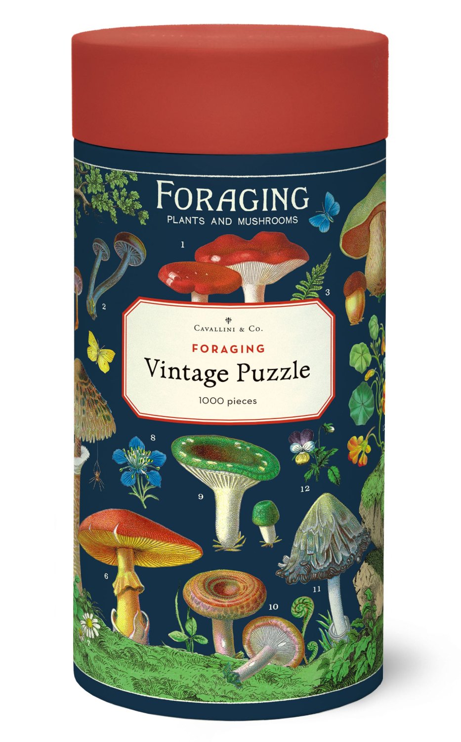 1,000 Piece Foraging Puzzle - Nature Inspired Jigsaw Puzzle for Adults & Teens - Perfect for Relaxation, Family Game Night & Home Decor