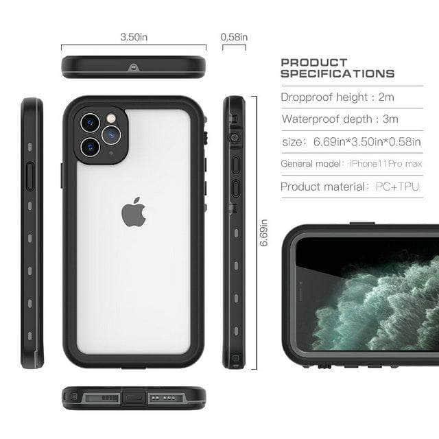 IP68 Waterproof Case for iPhone 13 Mini - Shockproof & Dustproof Protective Cover for Outdoor Sports, Swimming & Adventure Activities