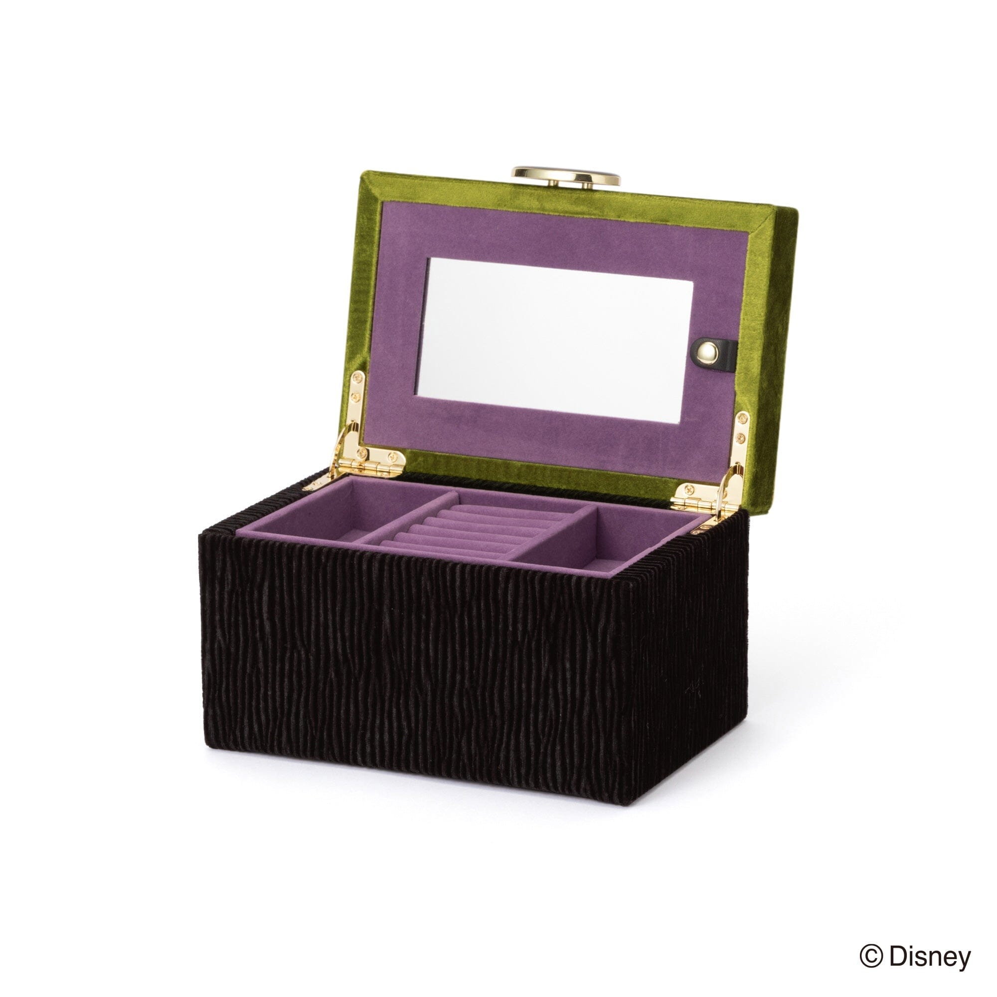 Disney Villains Maleficent Jewelry Box - Small Gothic Jewelry Storage for Necklaces & Rings - Perfect for Disney Fans, Collectors & Gift Giving