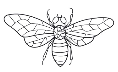 Vintage Bee Metal Wall Art - 19