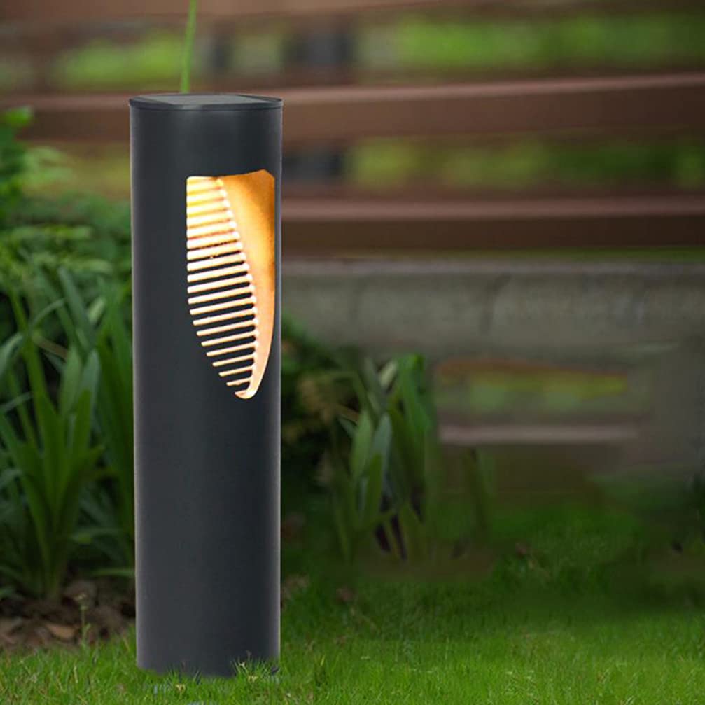 Uonlytech 2 Pack Solar Lawn Lights - Waterproof Outdoor Solar LED Garden Lights for Pathway, Walkway, Yard & Landscape Lighting | Solar Powered, Auto On/Off, Weather Resistant | Perfect for Driveway, Patio, Deck & Backyard Decoration