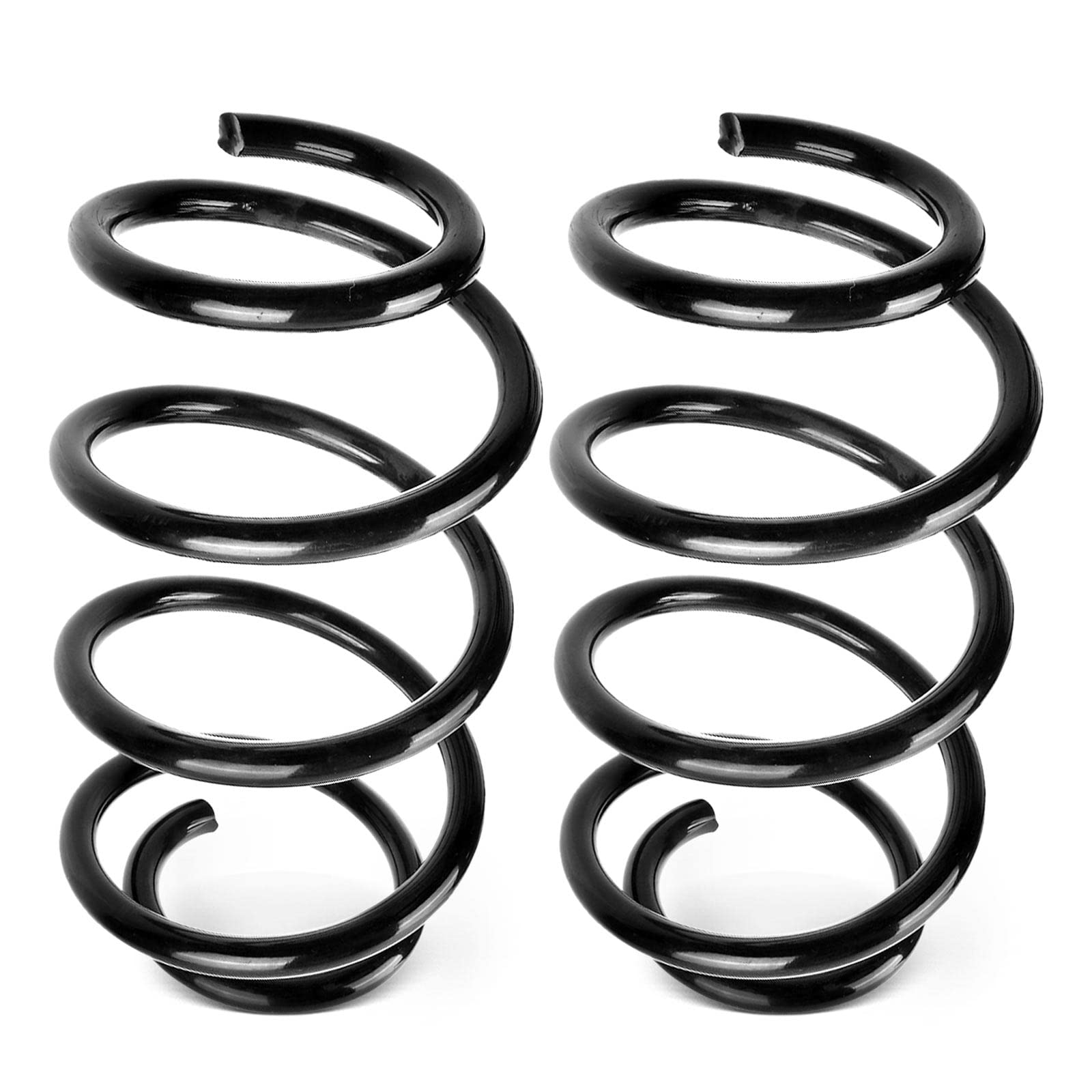 Premium 2-Piece Front Suspension Coil Spring Set for Dodge Journey 2009-2010 2.4L SUV - Driver & Passenger Side Replacement (Fits Part #5151141AB, 5151142AB) - Improves Ride Comfort & Handling on Rough Roads