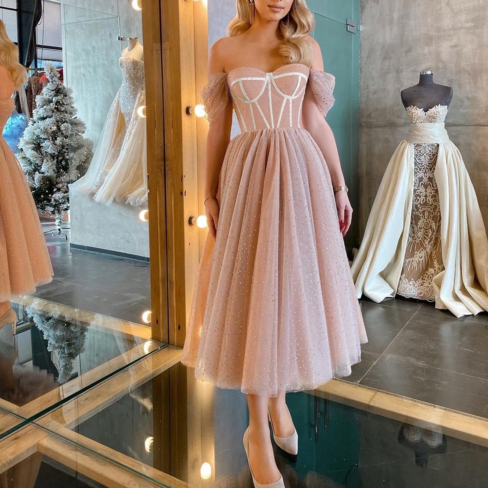 Elegant Long Black Dress for Women - Wedding, Party & Evening Gowns - Formal Occasion Wear for Bridesmaid, Prom & Special Events