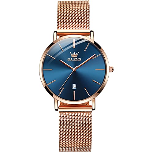 Elegant Watch-blue Face