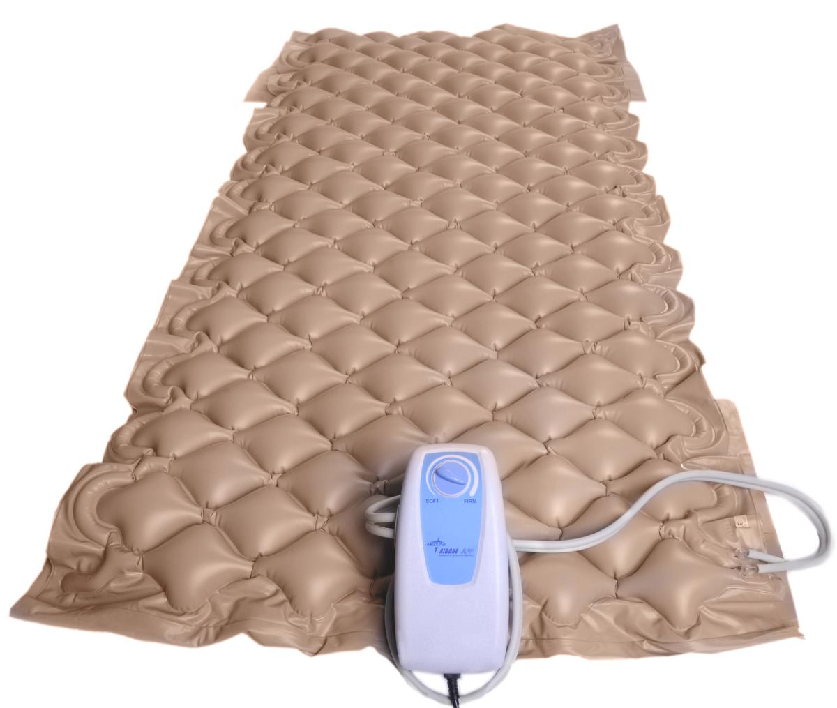 AirOne Alternating Pressure Pad with Tubing and Pump - Adjustable Comfort for Bed Sores & Pressure Ulcer Relief - Ideal for Home Care, Hospitals & Elderly Patients