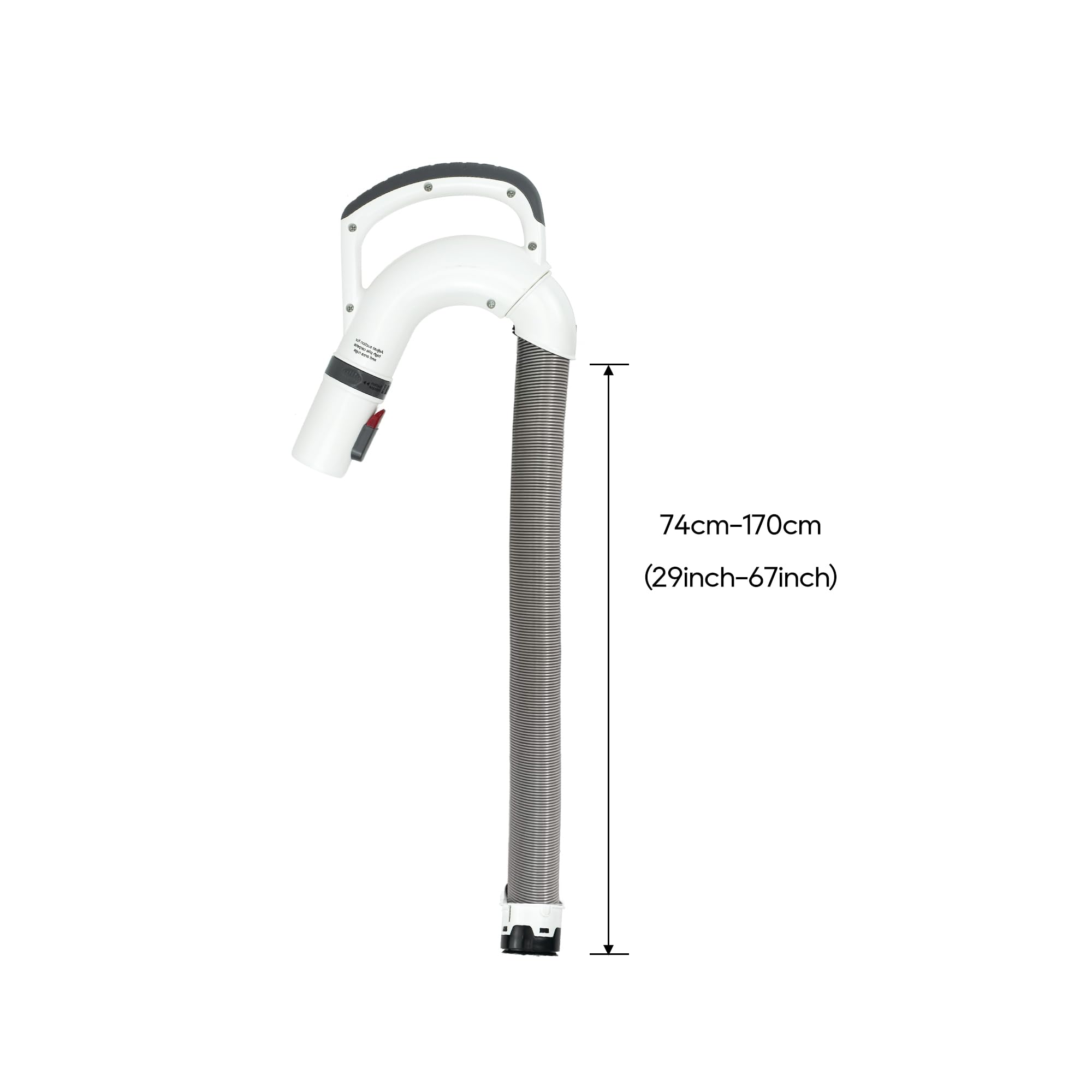 Upgraded Shark Vacuum Hose Handle Replacement - Compatible with NV356E, NV355, NV356, NV357, NV358, NV370 Models - Durable Rotator Lift-Away Accessory (1 Pack) - Perfect for Home Cleaning & Pet Hair Removal