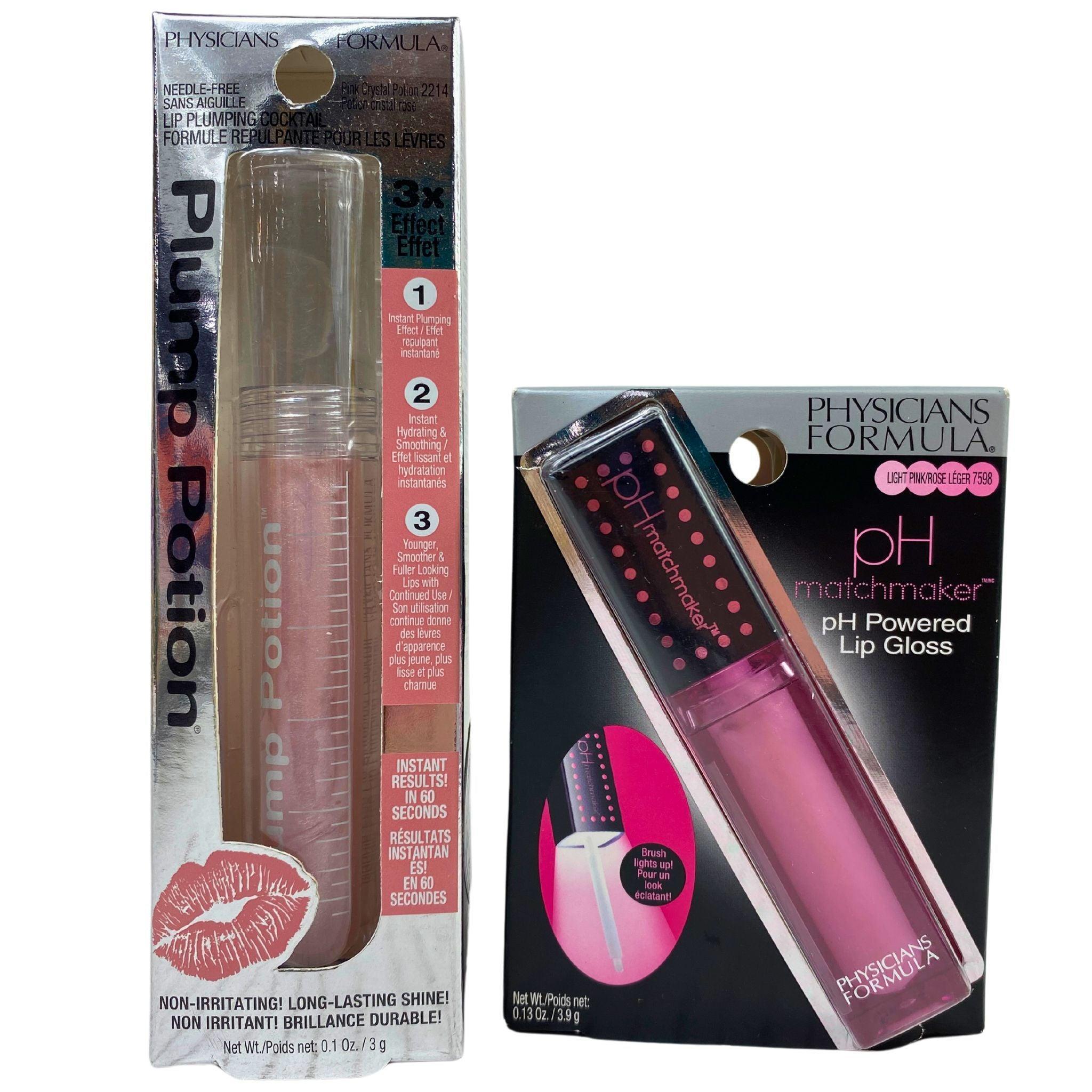 Physicians Formula Lip Plumping & PH Matchmaker PH Powered Lip Gloss - 42 Pcs Set for Full Lips & Natural Color Enhancement | Perfect for Daily Wear, Special Occasions & Makeup Kits
