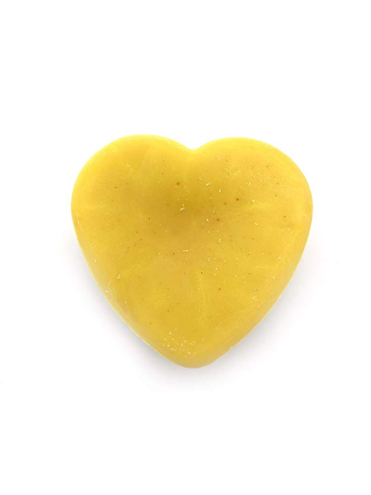 Tangerine Lemongrass Solid Conditioner Bar - 3oz Natural Hair Care for Dry & Damaged Hair - Vegan, Plastic-Free Shampoo Alternative for Travel & Eco-Friendly Lifestyle