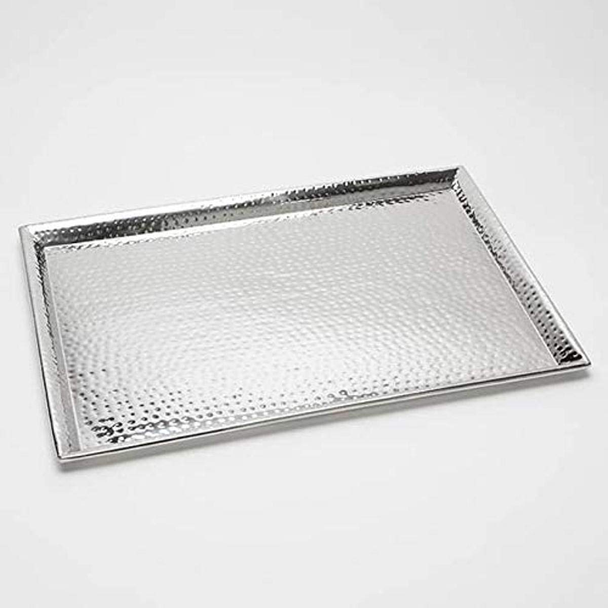American Metalcraft HMSP2618 Double-Wall Hammered Stainless Steel Sheet Pan - Full Size Commercial Baking Tray for Restaurants, Bakeries & Home Cooking (Silver)