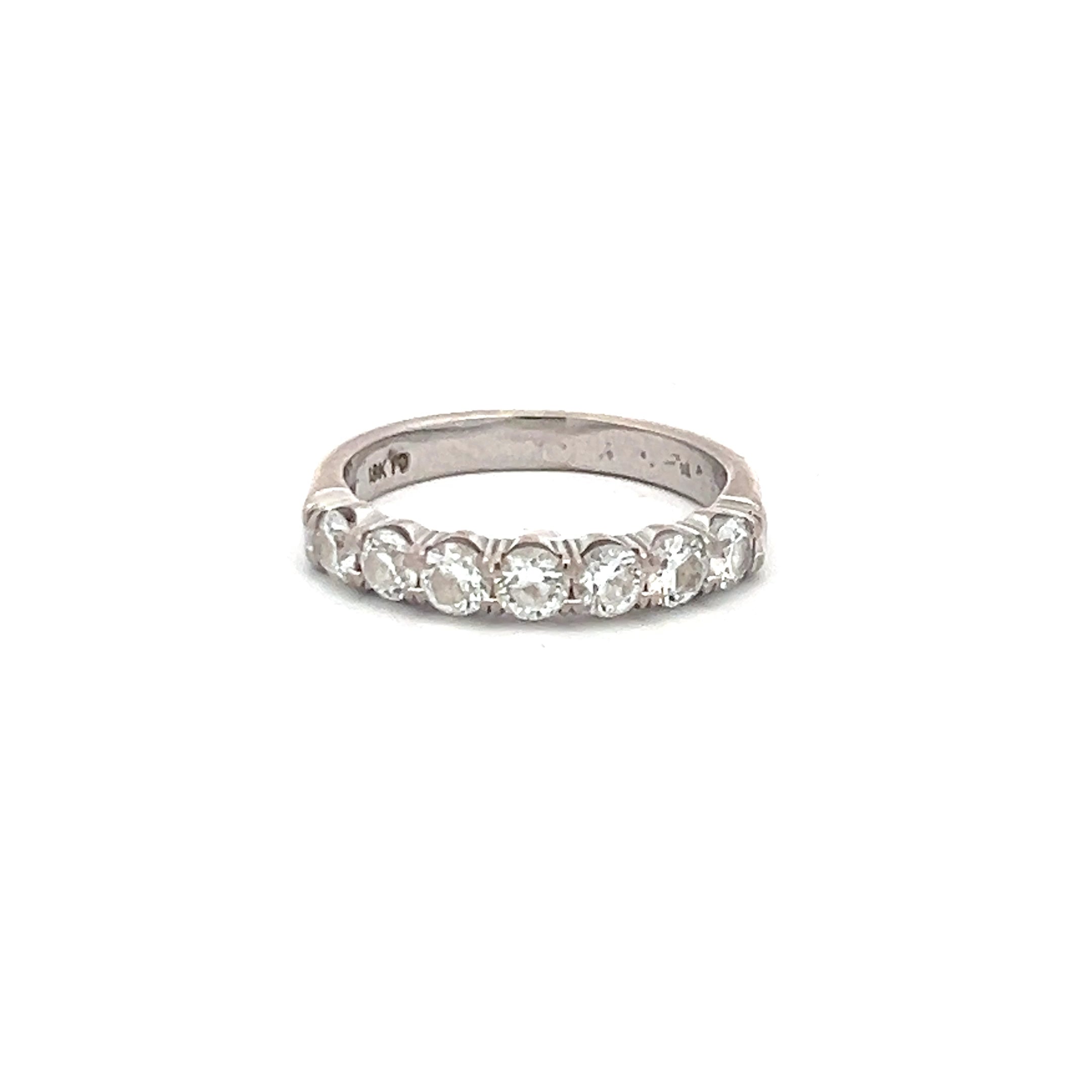 1.00 Carat Round Brilliant H SI1 Diamond Engagement Ring in 18K White Gold - Perfect for Proposals, Weddings & Anniversary Gifts