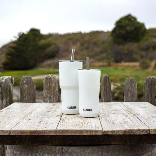 CamelBak Horizon 20 oz Insulated Stainless Steel Straw Tumbler - Leakproof Travel Mug for Hot & Cold Drinks, Perfect for Office, Gym, Hiking and Outdoor Adventures