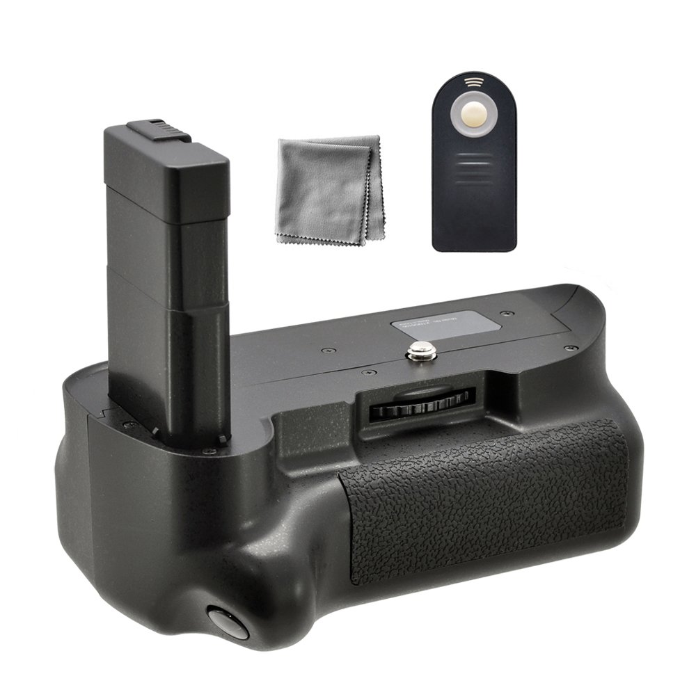 Battery Grip Bundle for Nikon D5300: Vertical Battery Grip & UltraPro Accessory Kit for Enhanced Photography and Vlogging