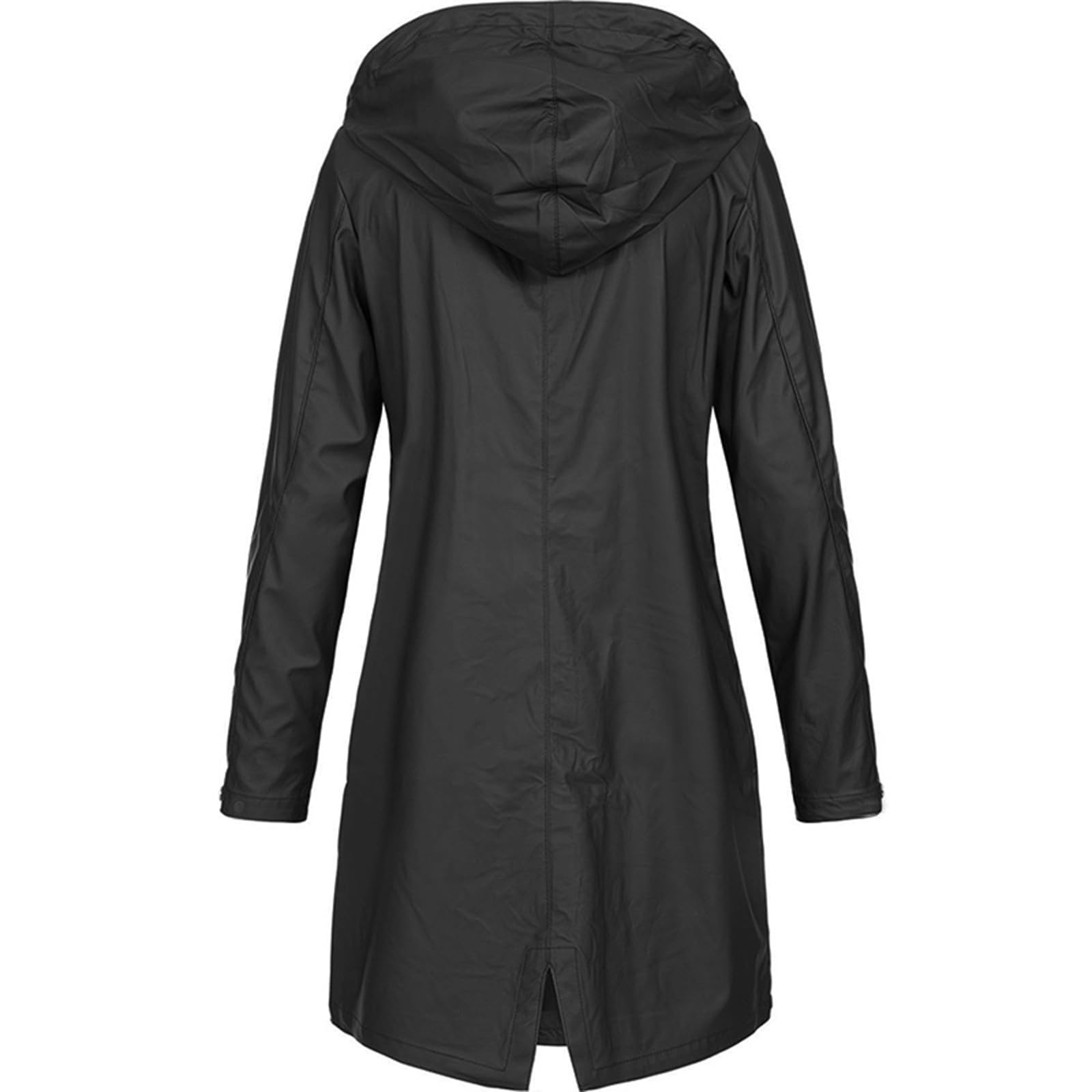 BOXIACEY Women's Waterproof Packable Rain Jacket - Lightweight Windbreaker for Outdoor