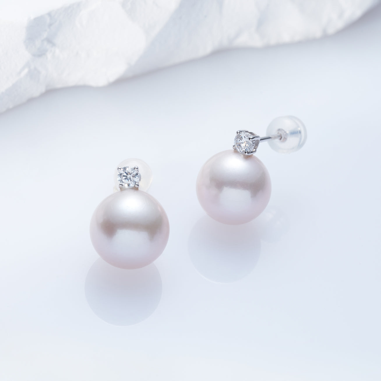 18K Gold Edison Pearl Earrings - AAA Grade Cultured Pearls, Hypoallergenic Luxury Jewelry for Women | Perfect for Weddings, Parties & Special Occasions
