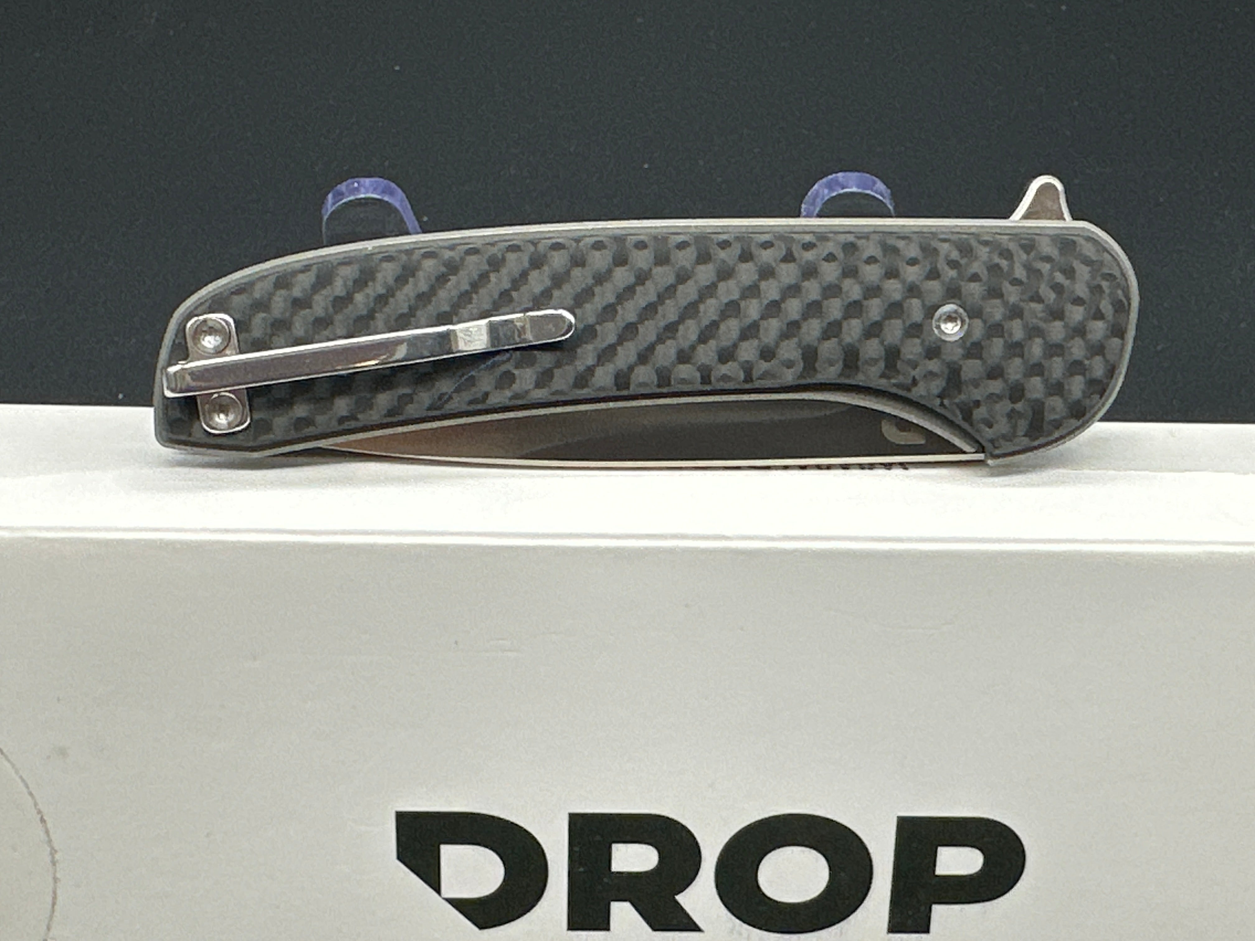 Premium Drop Ferrum Forge Gent Pocket Knife - High-Quality EDC Folding Knife for Camping, Hiking & Everyday Carry (EDC)