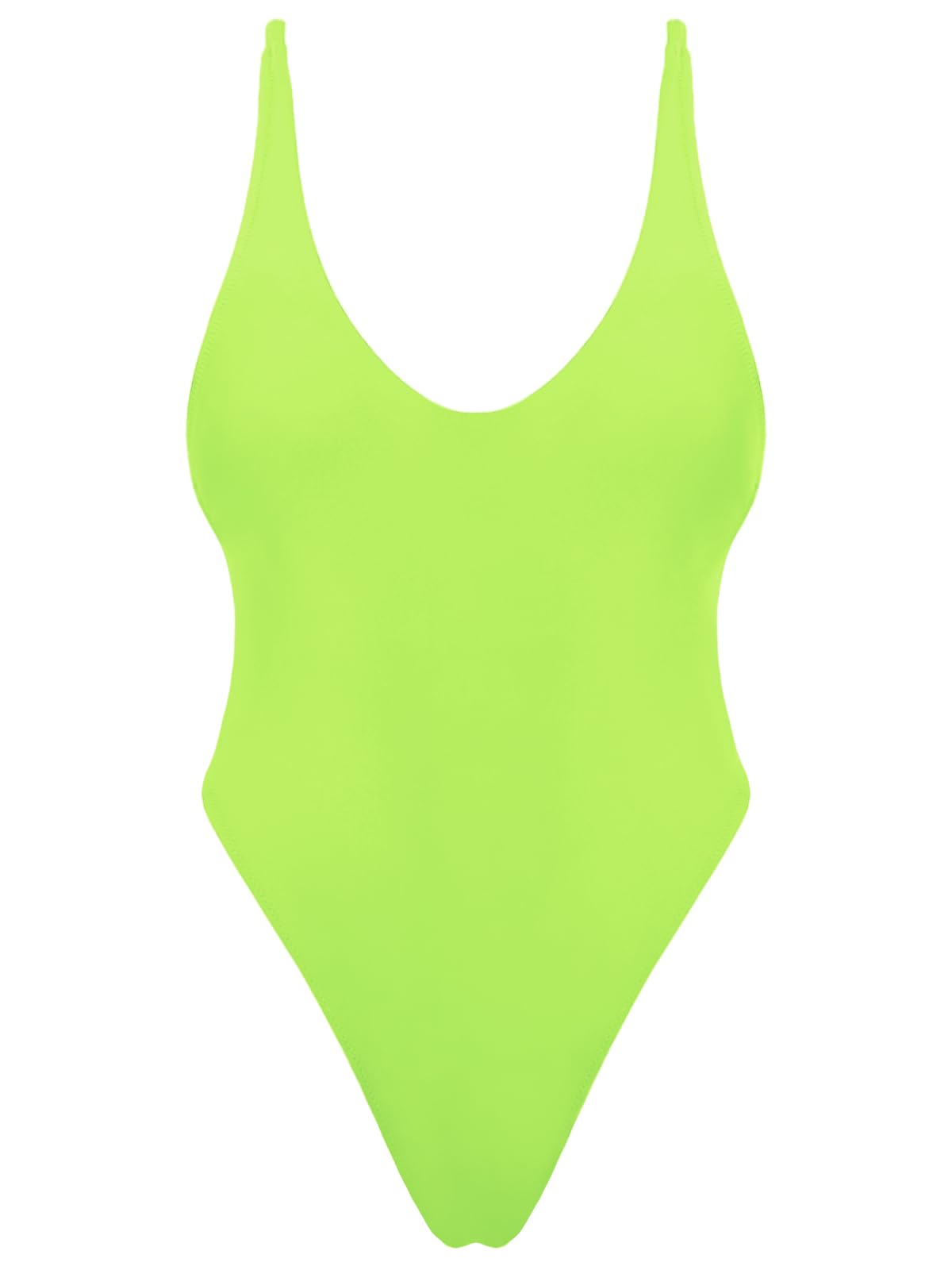 RELLECIGA Women's Sexy One Piece Thong Swimsuit - High Cut Monokini Bathing Suit for Beach, Pool & Vacation | Tummy Control Swimwear for Summer
