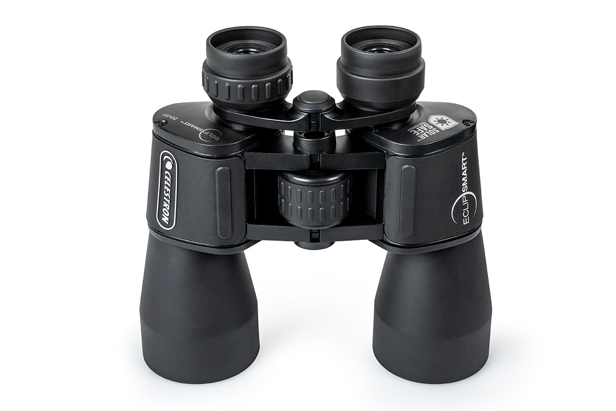 EclipSmart 20X50mm Porro Prism Solar Eclipse Binoculars - High Power Astronomy Binoculars for Solar Viewing, Stargazing & Outdoor Activities