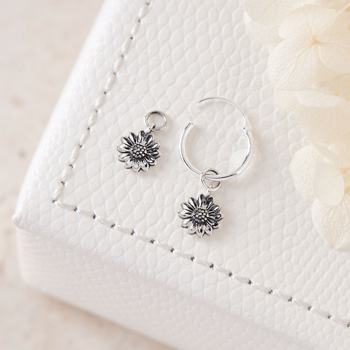 Dainty Sunflower Earrings - Gold Plated Floral Stud Earrings for Women, Perfect for Summer Outfits & Boho Style