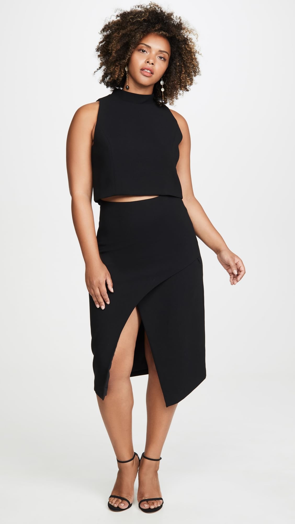 Black Halo Women's Juma Two Piece Dress - Elegant Cocktail Party & Wedding Guest Outfit