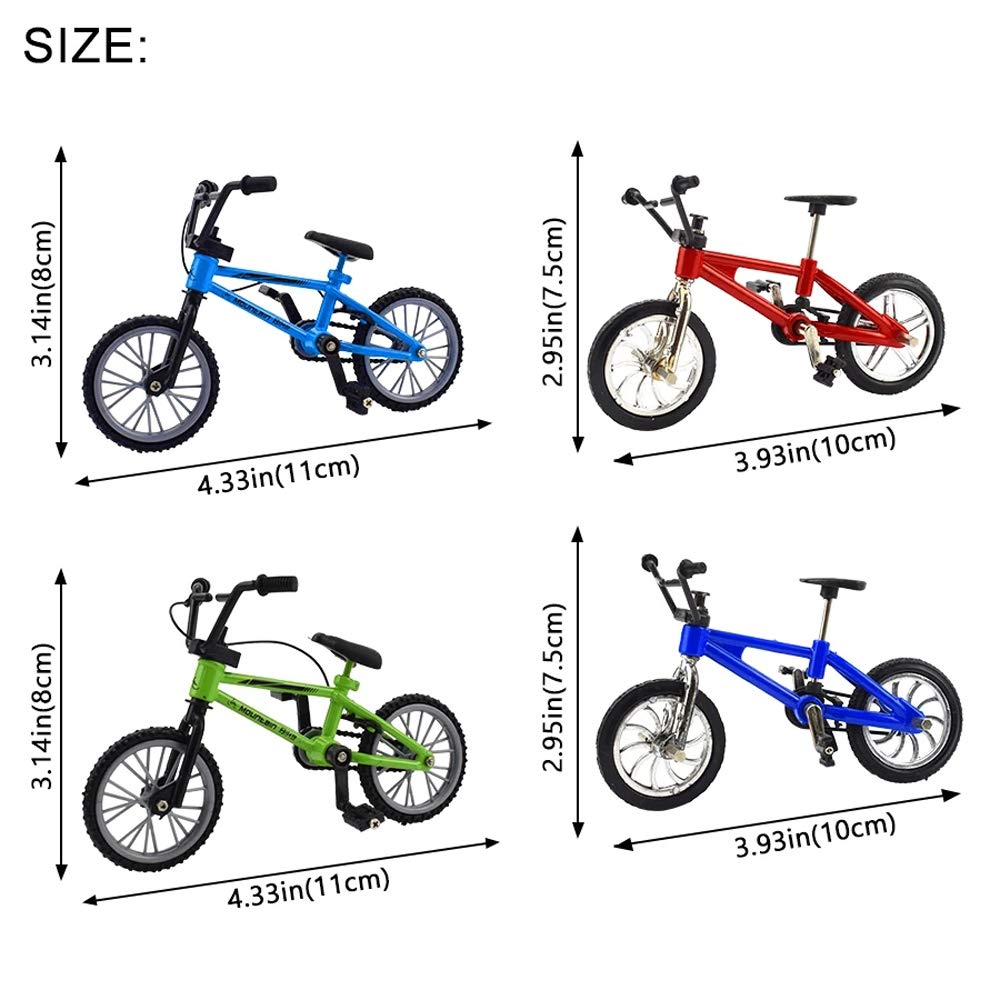 Creative Mini Alloy Mountain Bike Model - Finger Brake Rope Toy Gift for Collectors & Cyclists | Perfect for Office Desk Decor, Cycling Enthusiast Gifts & Kids Educational Play