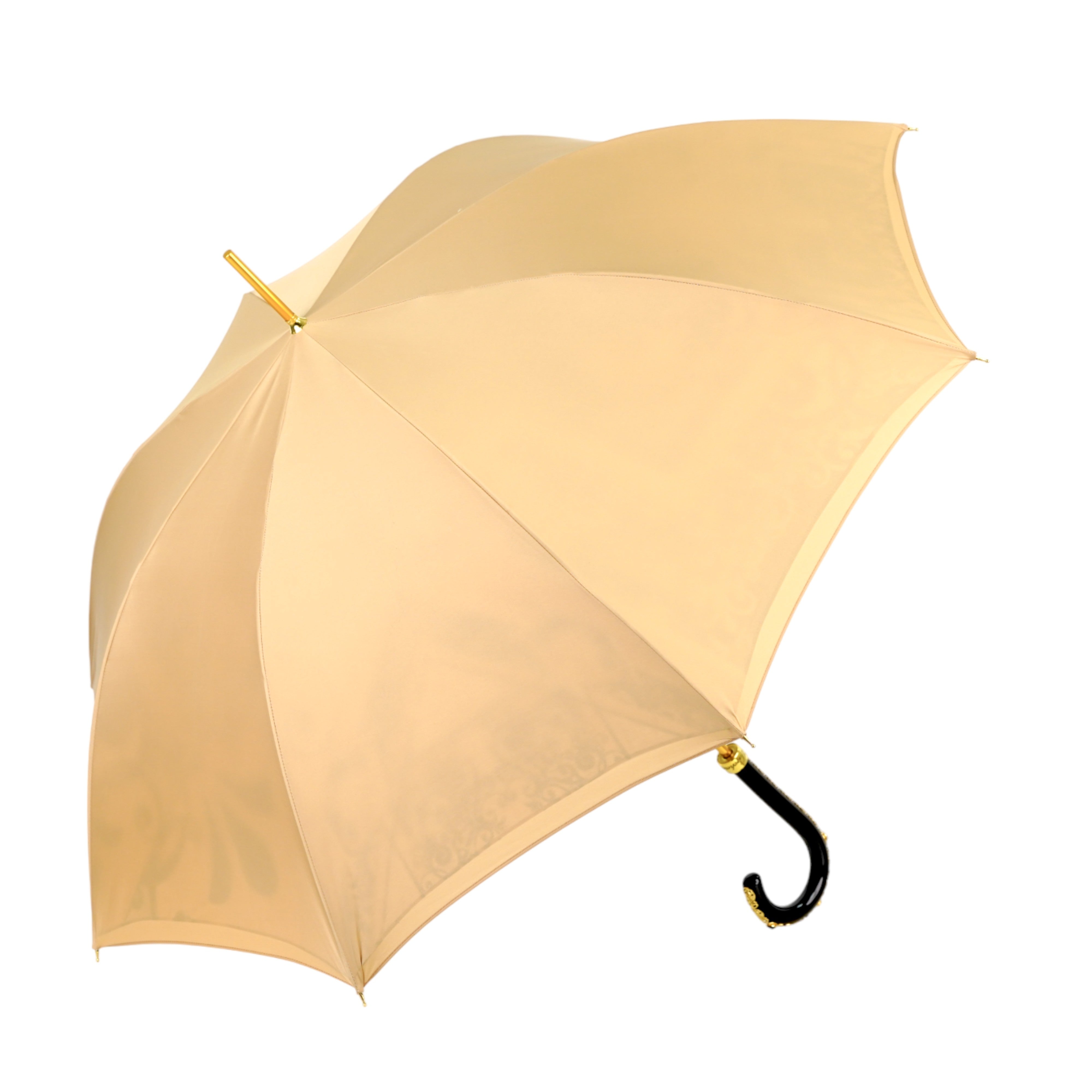 Elegant Italian Majolica Ceramic Umbrella Stand - Perfect for Porch, Garden & Home Decor