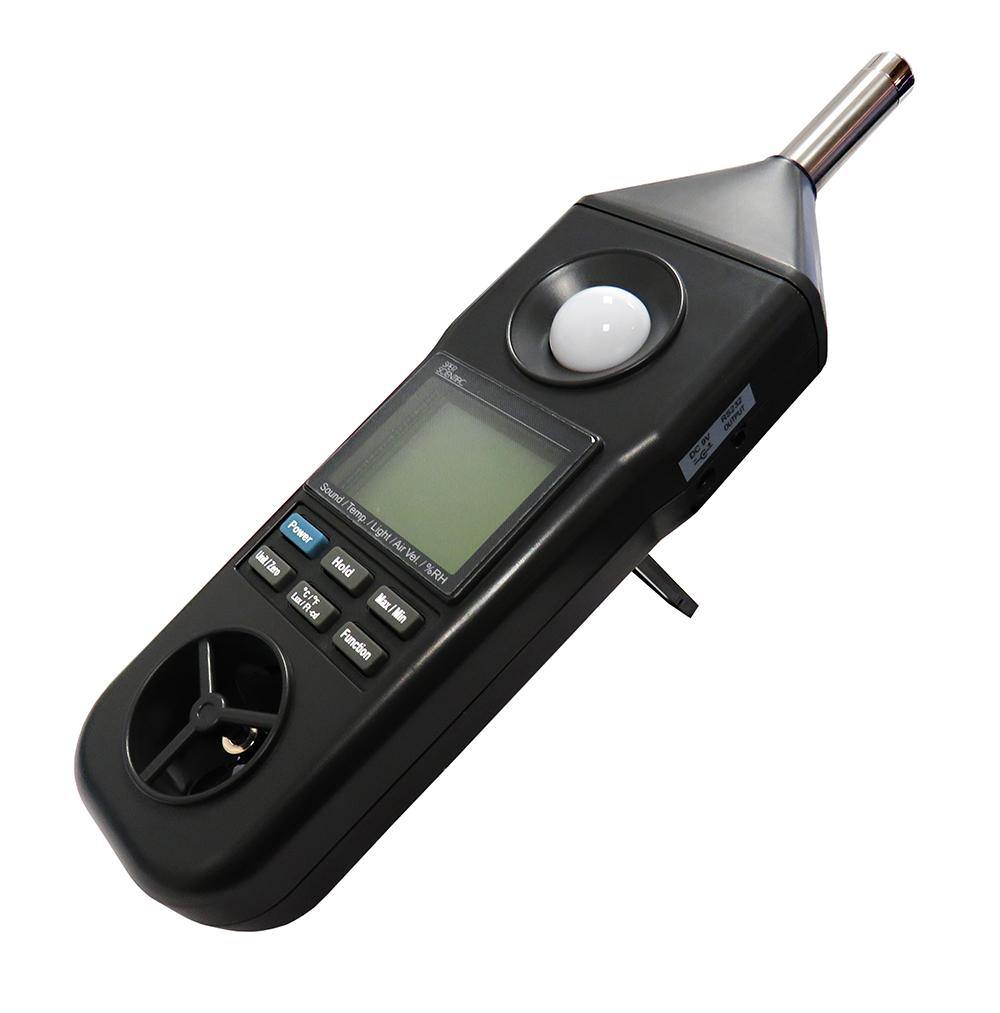 Premium Environmental Quality Meter with Sound Level Detection - Ideal for Home, Office & Industrial Air Quality Monitoring
