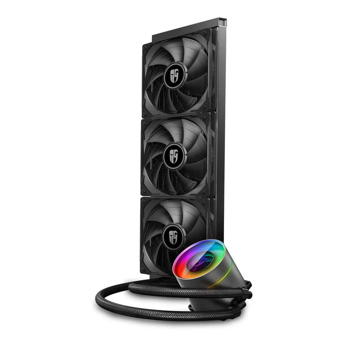 Deepcool Castle 360EX RGB AIO Liquid CPU Cooler - 360mm Radiator with 3x120mm PWM Fans - High Performance Cooling for Intel/AMD Processors - Perfect for Gaming PCs and Workstations