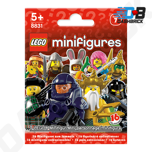 LEGO Collectible Minifigures Series 7 Evil Knight (14/16) - Rare Limited Edition Action Figure for Display, Collection & Role Play Scenes