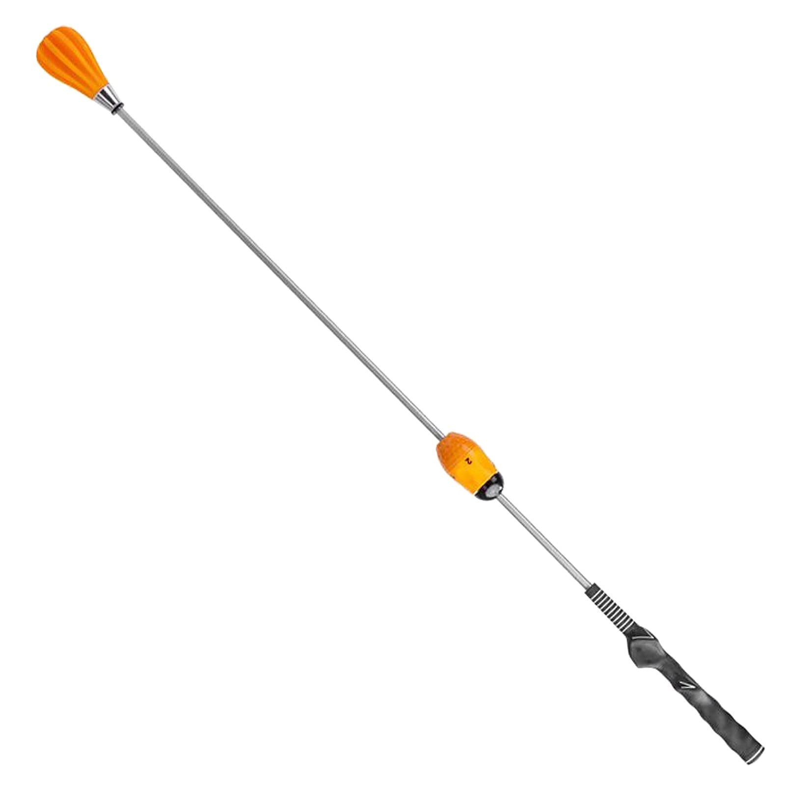 MengK Golf Swing Trainer for Adults - Alignment Stick with Sound Feedback, Golf Practice Training Aid, Perfect for Driving Range & Backyard Drills